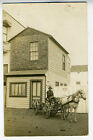 1915 Rppc Postcard Man In Horse Drawn Wagon