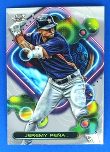 Tarjeta de béisbol 2023 Topps Cosmic Chrome Jeremy Peña #128 Houston Astros - Imagen 1 de 2
