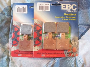 2) SETS NEW EBC FA124/2HH Sintered Front Brake Pads Honda GL1500, NX650, VT600 - Picture 1 of 2