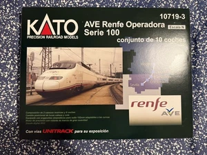 Kato 10719-3 AVE Renfe Operadora Serie 100 - Brand New, Never Used & Very Rare!! - Picture 1 of 7