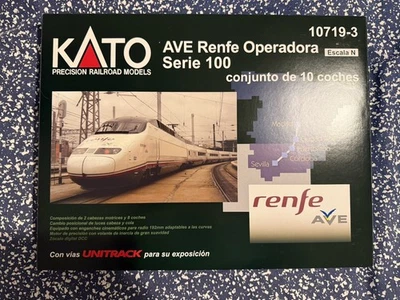 Kato 10719-3 AVE Renfe Operadora Serie 100 - Brand New, Never Used & Very Rare!! - Image 1 of 4