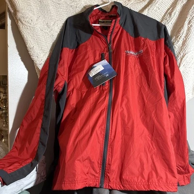 Chaqueta para hombre North End 88119 Techno Lite NUEVA CON ETIQUETAS WINNEBAGO bordada talla XL ROJA Foto 1 de 4