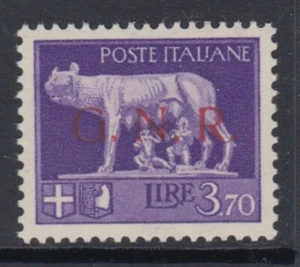 ITALY RSI Social R. Sass 484A cv 1500$ MNH** CERTIFICATE DIENA WRONG COLOUR ov. - Picture 1 of 3