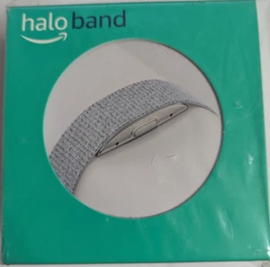 Amazon Halo Band Fitness and Sleep Tracker Winter Silver w/ Large Band - Picture 1 of 6
