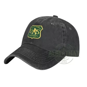 Cappello da baseball unisex US Forest Service Bigfoot Department cappello da papà regolabile - Foto 1 di 8