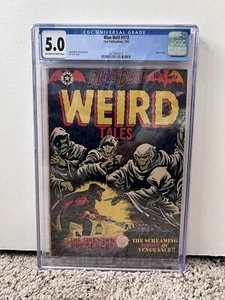 Blue Bolt Weird Tales #113 CGC 5.0 - LB Cole cover art Pre Code Horror - Picture 1 of 1