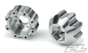 Pro-Line 6353-00 8x32 to 17mm 1/2" Offset Alum Hex Adapters : 8x32 3.8" Wheels - Picture 1 of 2