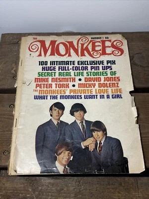 The Monkees Magazine, Popular Library Pub, Number 1, 1966 - Image 1 of 4