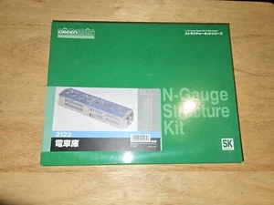 GreenMax 2123 Spur N unlackierter Bausatz - Eisenbahnschuppen, Modelleisenbahn - Bild 1 von 4