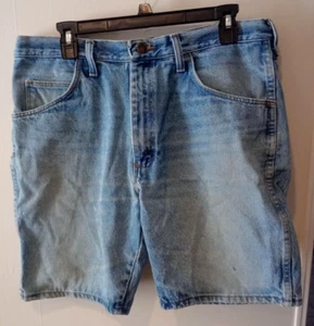 Rustler Denim Blue Jean Shorts Mens 34  - Picture 1 of 4