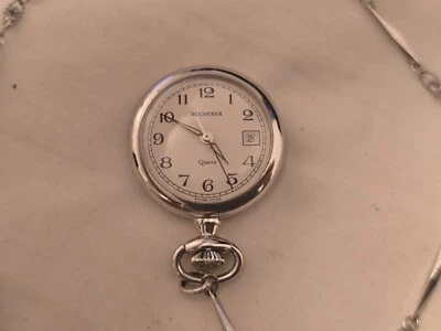 Vintage Bucherer Base Metal Swiss Made Quartz Pendant Ladies Watch - Image 1 of 4