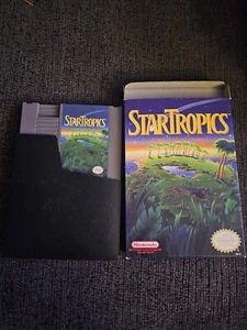 Star Tropics (Nintendo NES, 1990) In Box Tested RARE  - Picture 1 of 3