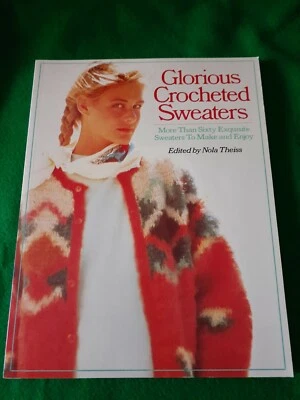 Glorious Crocheted Sweater pattern book - Image 1 of 4
