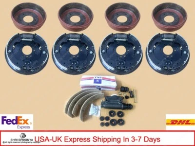 Juego de Conjunto de Freno Nuevo 11" SE ADAPTA A JEEP 67-75 CJ-5 JEEPSTER COMMANDO Foto 1 de 4