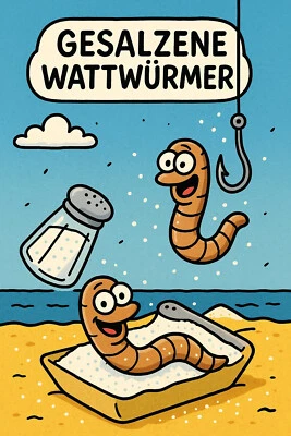 Gesalzene Wattwürmer im Vakuumbeutel - Bild 1 von 2