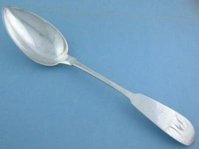 Moneda Temprana Plata 9 1/2" Cuchara JOSEPH SHOEMAKER Philadelphia PA c1793-1829 Foto 1 de 4