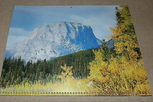 Alberta Can. Gilbralter Mountain Calendar Page 11" x 8 1/2" - Kananaskis - Bild 1 von 1