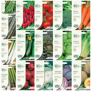 Vegetable Seeds RHS Collection by Mr Fothergill - Picture 1 of 113