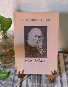 Walt Whitman An American Primer Paperback First City Lights Edition 1970 Rare - Picture 1 of 7