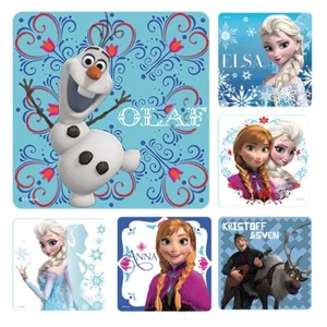 25 Disney Frozen Elsa Anna Olaf Stickers Party Favors Teacher Supply Princess - Picture 1 of 1