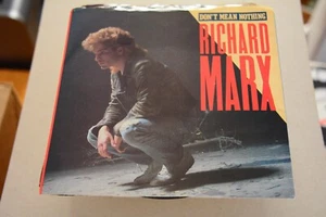 RICHARD MARX "DON'T MEAN NOTHING" 45RPM 7" VINYL VG+ & PIC SLEEVE [D12-12] - Picture 1 of 2