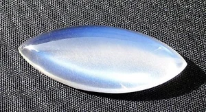 MONDSTEIN  Cabochon Edelstein Heilstein Navette - Bild 1 von 12