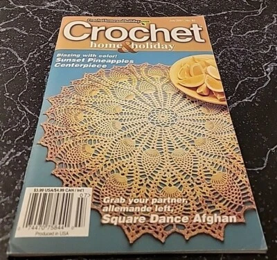 LB2 CROCHET HOME & FAMILY MAGAZINE, JULY 2001 #83 - Image 1 of 4