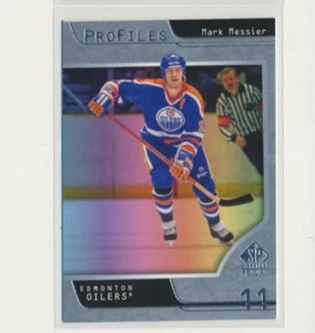 2020-21 SP Signature Edition Legends Profiles P-2 Mark Messier Edmonton Oilers - Picture 1 of 1