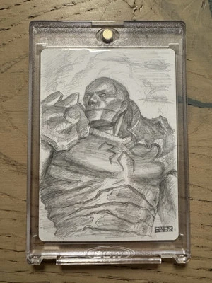 Chris Rahn Sketched & Signed KARN, LIVING LEGACY Artist Proof MTG Very Rare Art! - Image 1 of 4