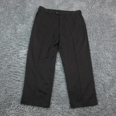 Calça de golfe masculina IZOD 38x29 preta Xtremefunction desempenho frente plana 39x28,5* - Imagem 1 de 4