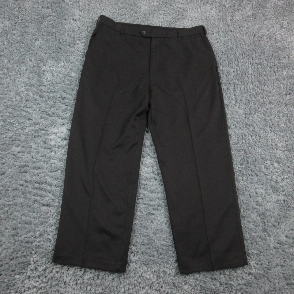 Calça de golfe masculina IZOD 38x29 preta Xtremefunction desempenho frente plana 39x28,5* - Imagem 1 de 4