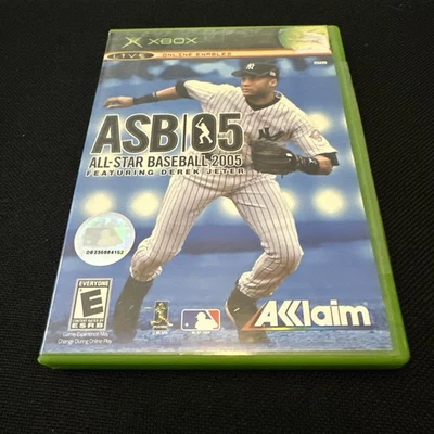 ASB 05 All Star Baseball 2005 (Microsoft Xbox , 2004)  Complete!🔥 Tested ✅   - Image 1 of 2