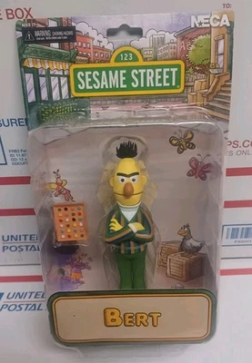 Figura de acción Sesame Street Bert 6 pulgadas NECA Toony Classics nueva Foto 1 de 3
