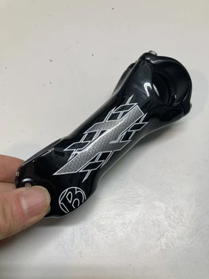 Bontrager XXX Carbon Stem 100 mm 7 degree 31.8 gloss Black light road bike - Image 1 of 4