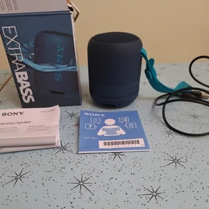Sony SRS-XB12 Extra Bass Portable Wireless Speaker - Blue. New other - Picture 1 of 8