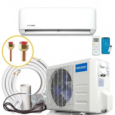 Mr Cool Advantage 12k BTU 115V System, Air Handler Condenser 20.8 SEER2 - Image 1 of 2