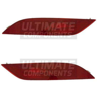 1 par de luces antiniebla y reflectores para parachoques trasero Volvo V40 hatchback 2012-2020 Foto 1 de 4