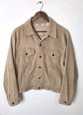 Chaqueta de Pana Levi’s Vintage Años 70 Talla 44 Verdadera De Colección Rara Foto 1 de 4