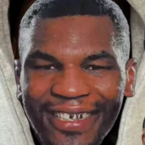 🥊 IRON MIKE TYSON NEW Realistic Full Face MESH MASK Cosplay HALLOWEEN COSTUME - Picture 1 of 2