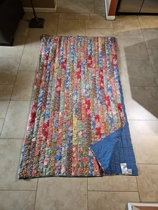 L.L. Bean Boho Cottagecore Floral Patchwork Cotton Quilt Bedding Full/Queen - Picture 1 of 3