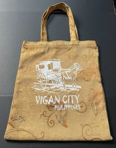 Vigan City Philippines Tasche Schultertasche braun weiß - Bild 1 von 5