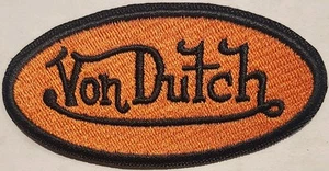 Von Dutch embroidered Iron on patch - Picture 1 of 1