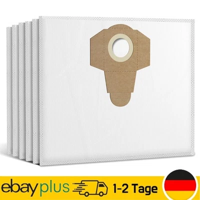 6 Staubsaugerbeutel geeignet für Einhell TE-VC 1925 SA Nass-Trockensauger - Bild 1 von 4