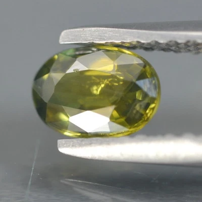 0.62 CT. VS Natural Oval Bang Kacha Chanthaburi Thailand Yellow Sapphire UNHEAT - Image 1 of 2