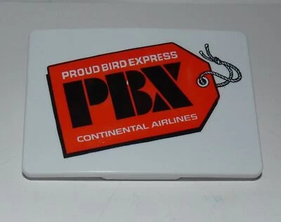CONTINENTAL AIRLINES ORGULLOS BIRD EXPRESS PBX CHIP CLIP/BOLSA CLIP Foto 1 de 2