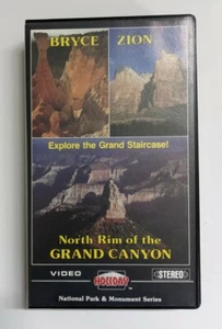 Bryce Zion North Rim Of The Grand Canyon Explore Three National Parks VHS Video  - Picture 1 of 3