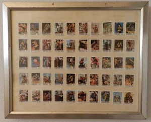 1979 Liberia 1979 estampillas circuladas conjunto completo de 50 Norman Rockwell Boy Scouts - Imagen 1 de 6