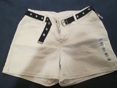 Pantalones cortos RIDER'S Misses, talla 12/M (la talla es más como 8 o 10) 100% algodón, beige claro Foto 1 de 4