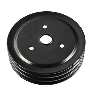 Crankshaft Pulley Triple-Groove SWP Short Water Pump for Chevy SBC 283 302 350 - Bild 1 von 7