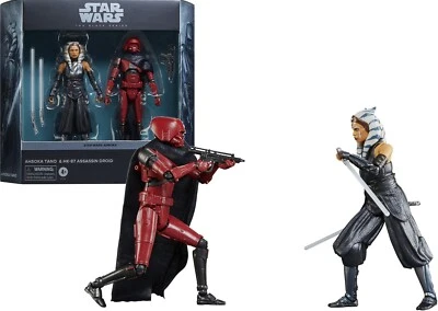 Star Wars Black Series 6" Disney Ahsoka Tano HK-87 Aassassin Droid 2-Pack 230929 - Image 1 of 4